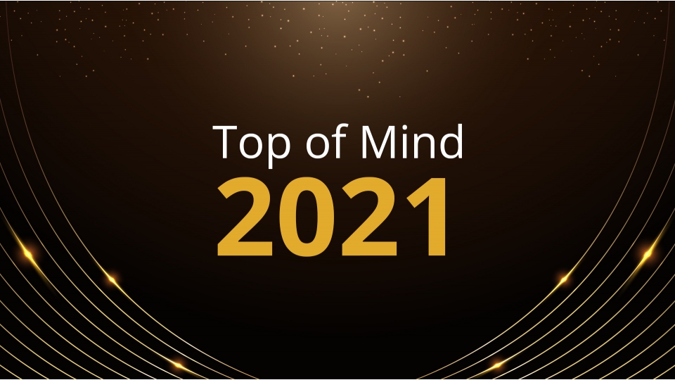 Premiação Top of Mind 2021