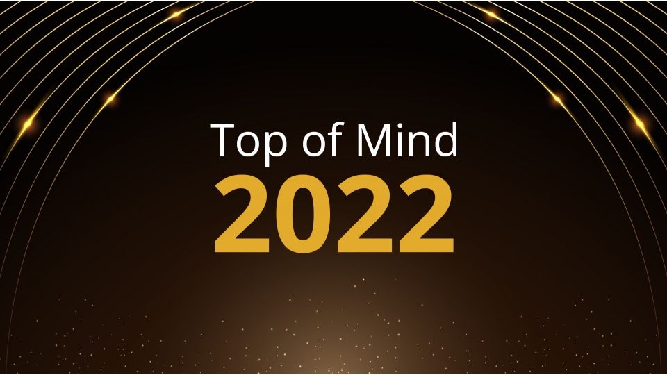 Premiação Top of Mind 2022