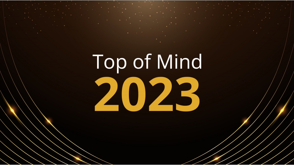 Premiação Top of Mind 2023