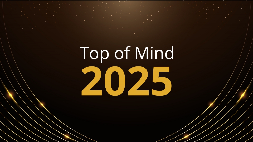 Premiação Top of Mind 2025