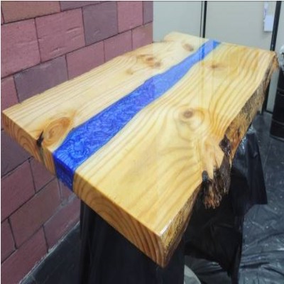 Redelease lança resina para a fabricação de river table